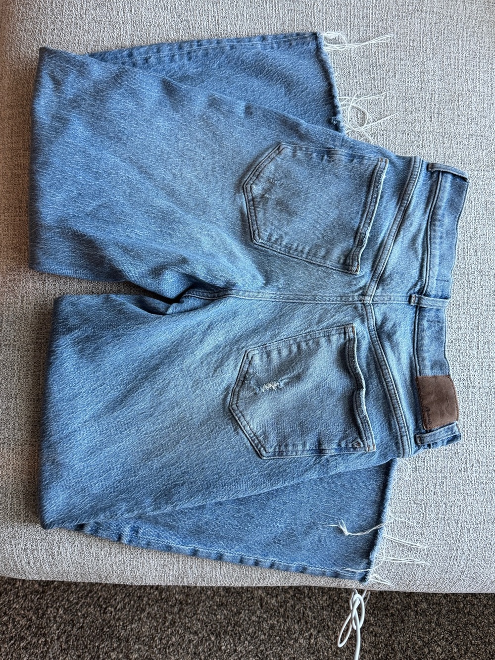Madewell The Perfect Vintage Wide-Leg Crop Jean - Light Wash - Picture 13 of 14